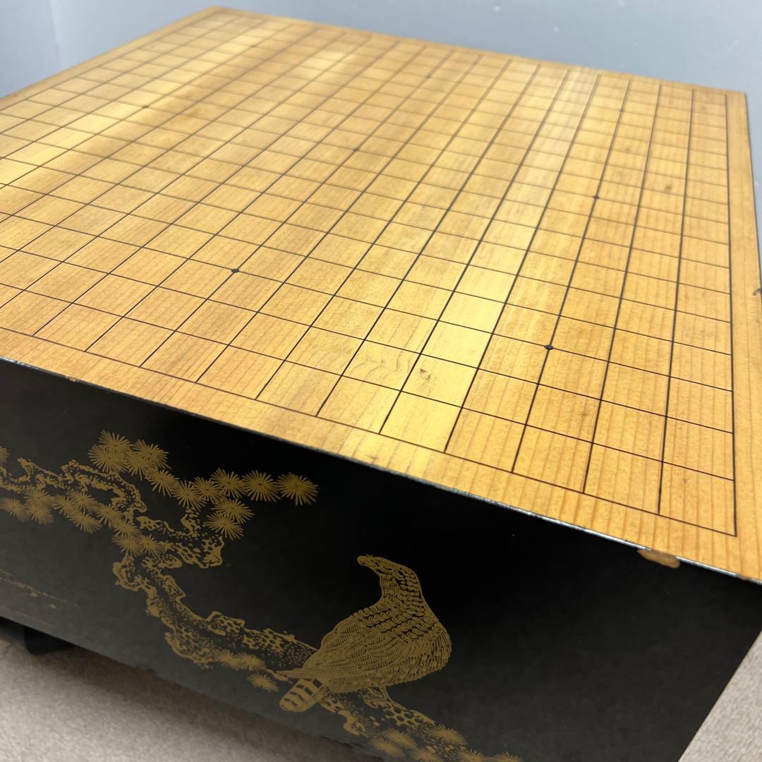 蒔絵 鷹の図碁盤 45.6×42.1×30.2㎝ 東Y7-1020② - メルカリ