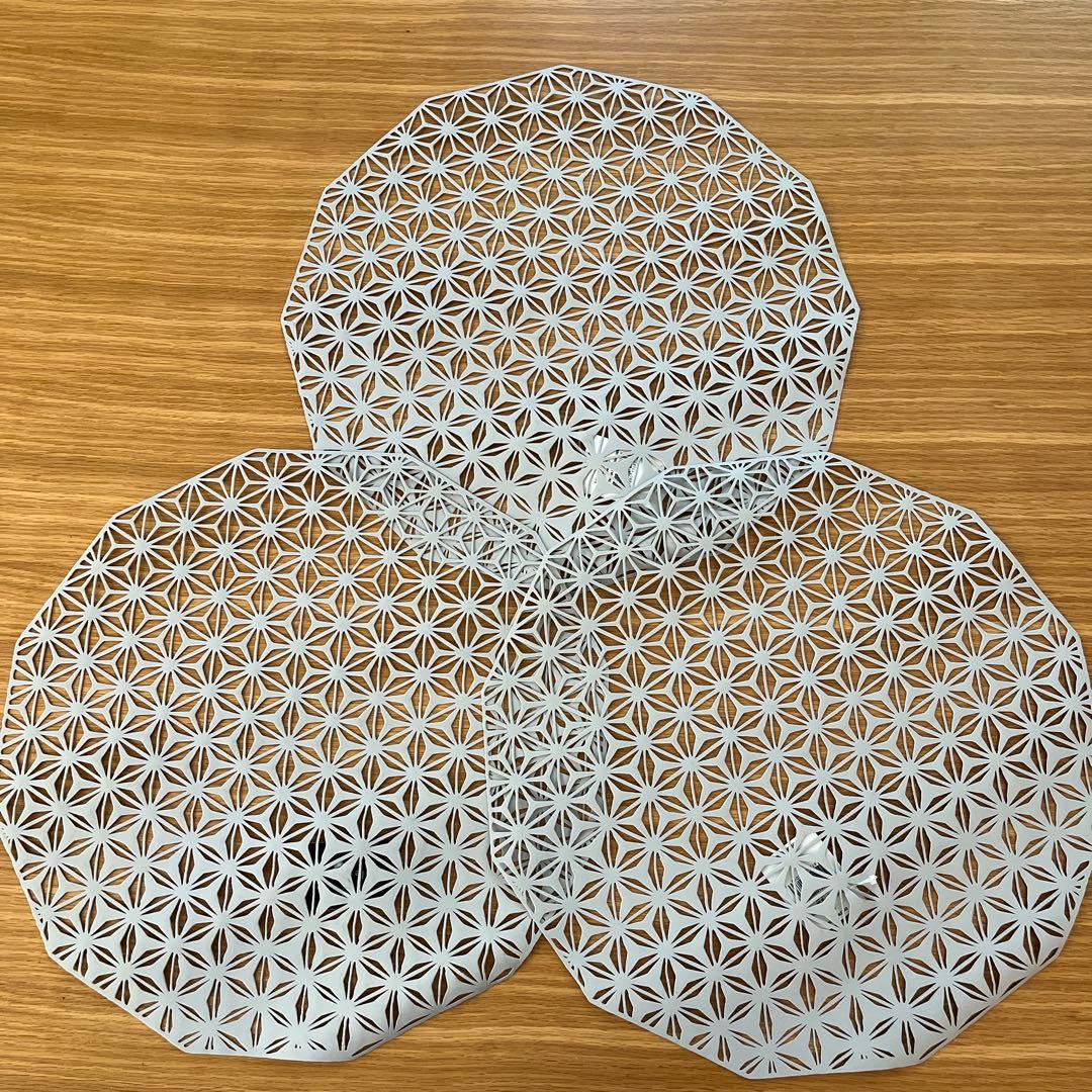 チルウィッチ カレイドスコープ ガンメタル 3枚セット ランチョン