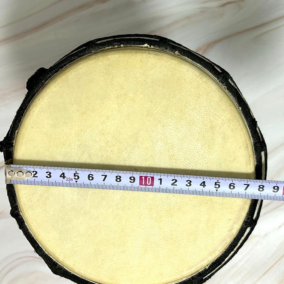 【美品】ジャンベ 17.5cm×31cm 1.27kg★ジェンベ　太鼓★民族楽器