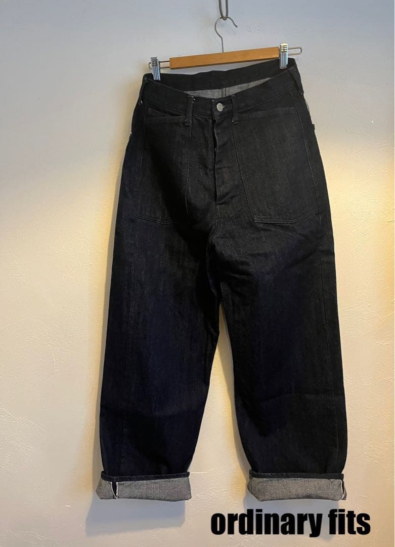 タ*モ様 ordinary fits ダークデニム ワイドパンツ タ*モ様 ordinary fits ダークデニム ワイドパンツ タ*モ様 ordinary