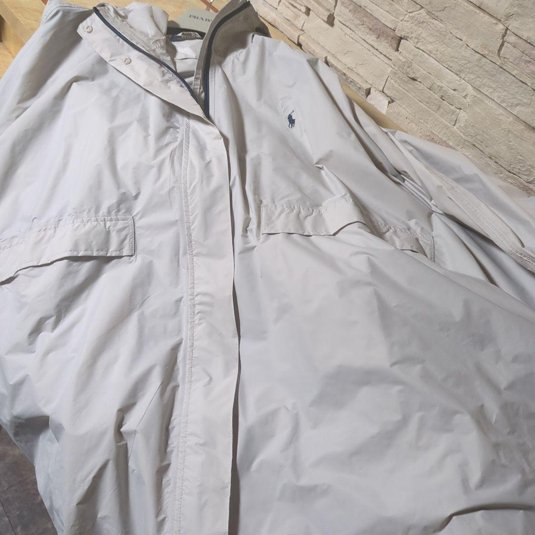 美品♡PORO RALPH LAURENジップアップナイロンポンチョ - メルカリ