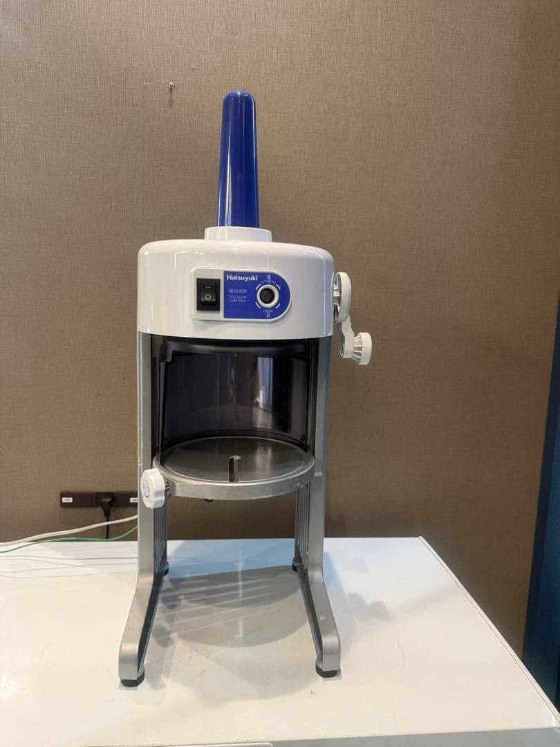 作動良好 初雪 電動式ブロック アイススライサーBASYS HB-310B 初雪 電動式ブロックアイススライサー BASYS HB310B 1箱（ご注文単位1