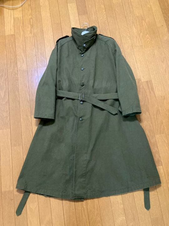 M35 フランス軍 モーターサイクルコート French Army M35 Motorcycle Coat Size2｜フランス軍 M35 モーター
