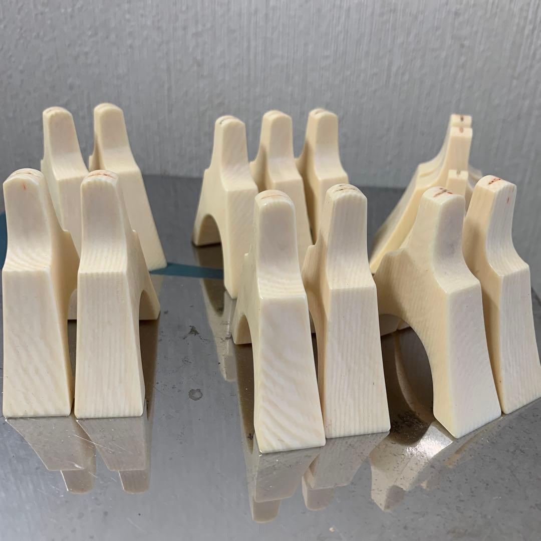 琴部品 琴柱 最高級品 14個セット 総重量290g