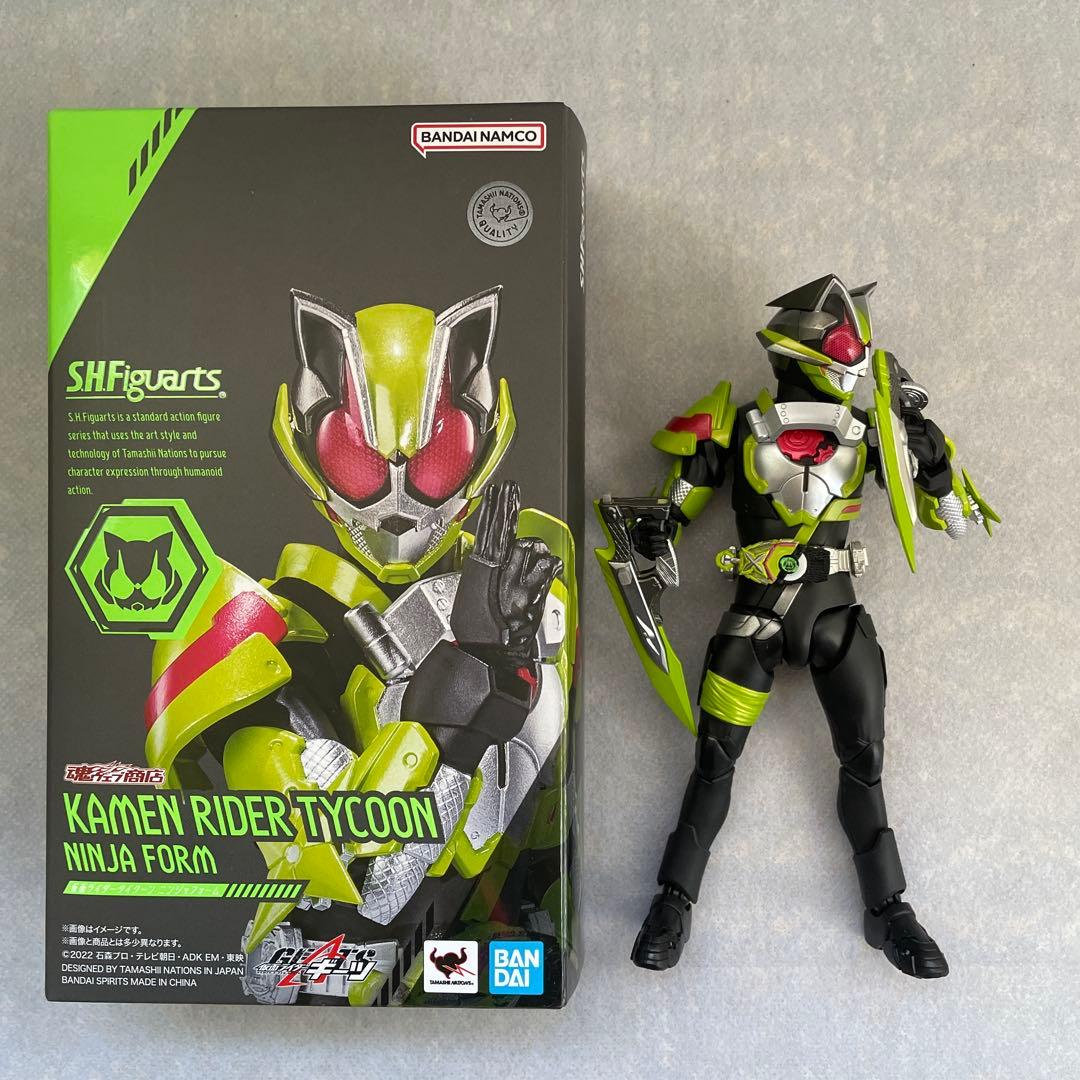 S.H.Figuartsフィギュアーツ 仮面ライダータイクーンニンジャフォーム レビュー】 S.H.Figuarts( エス・エイチ・ フィギュアーツ)仮面