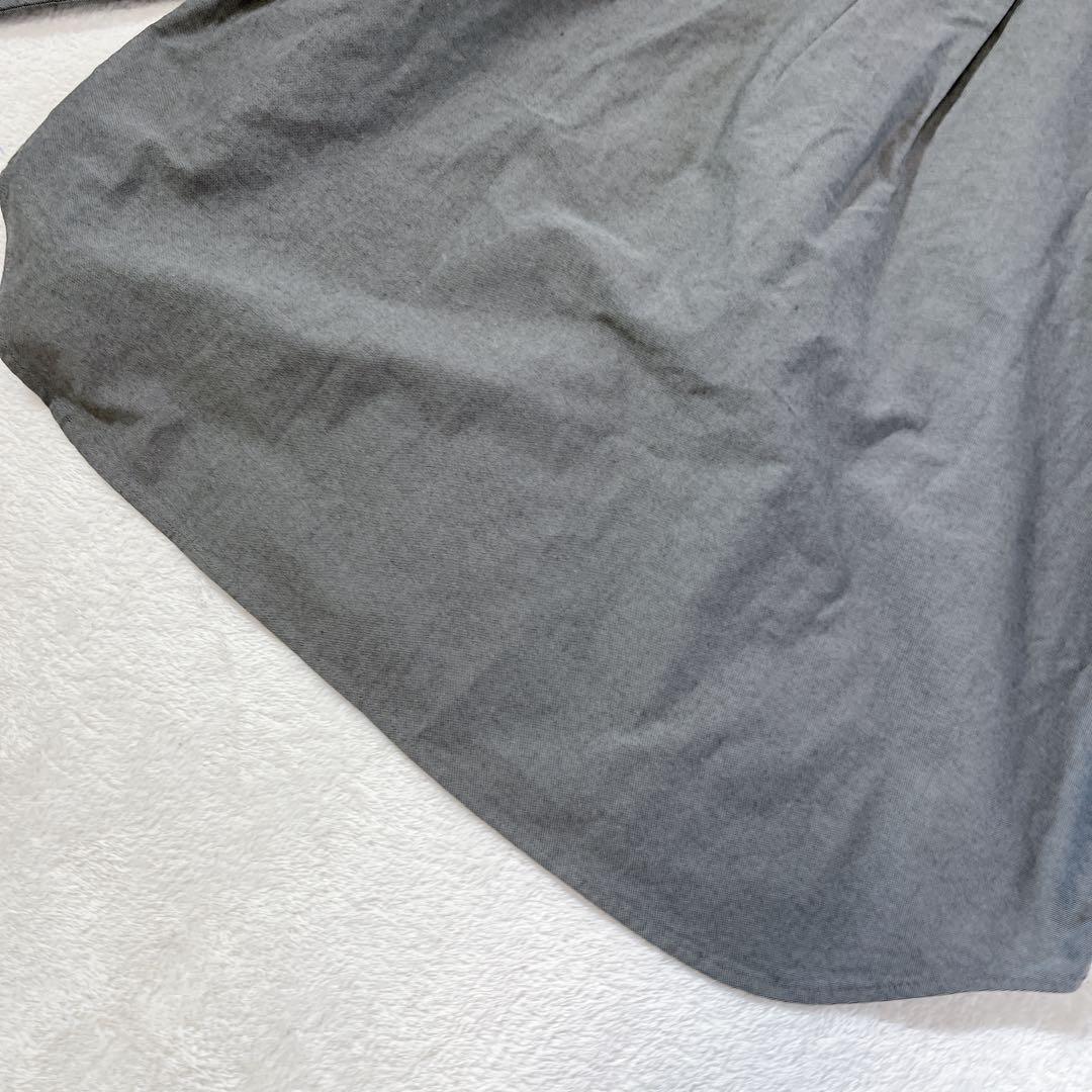 極美品 HUF ハフ シャツ 《M》 オックスフォード ロゴ 長袖 ボタンダウン