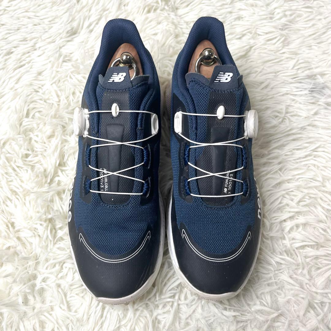 【極美品】 ニューバランス スパイクレス ゴルフシューズ BOA 26.5cm