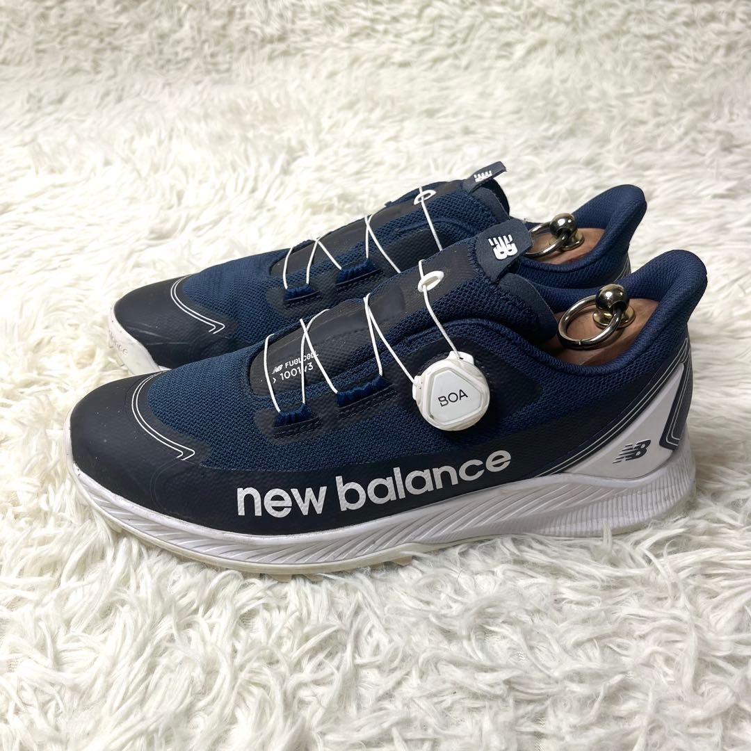【極美品】 ニューバランス スパイクレス ゴルフシューズ BOA 26.5cm