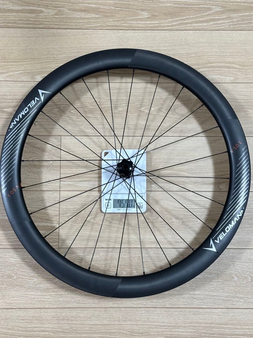 Velomann V50R カーボン チューブレスレディ ホイールセット シマノ