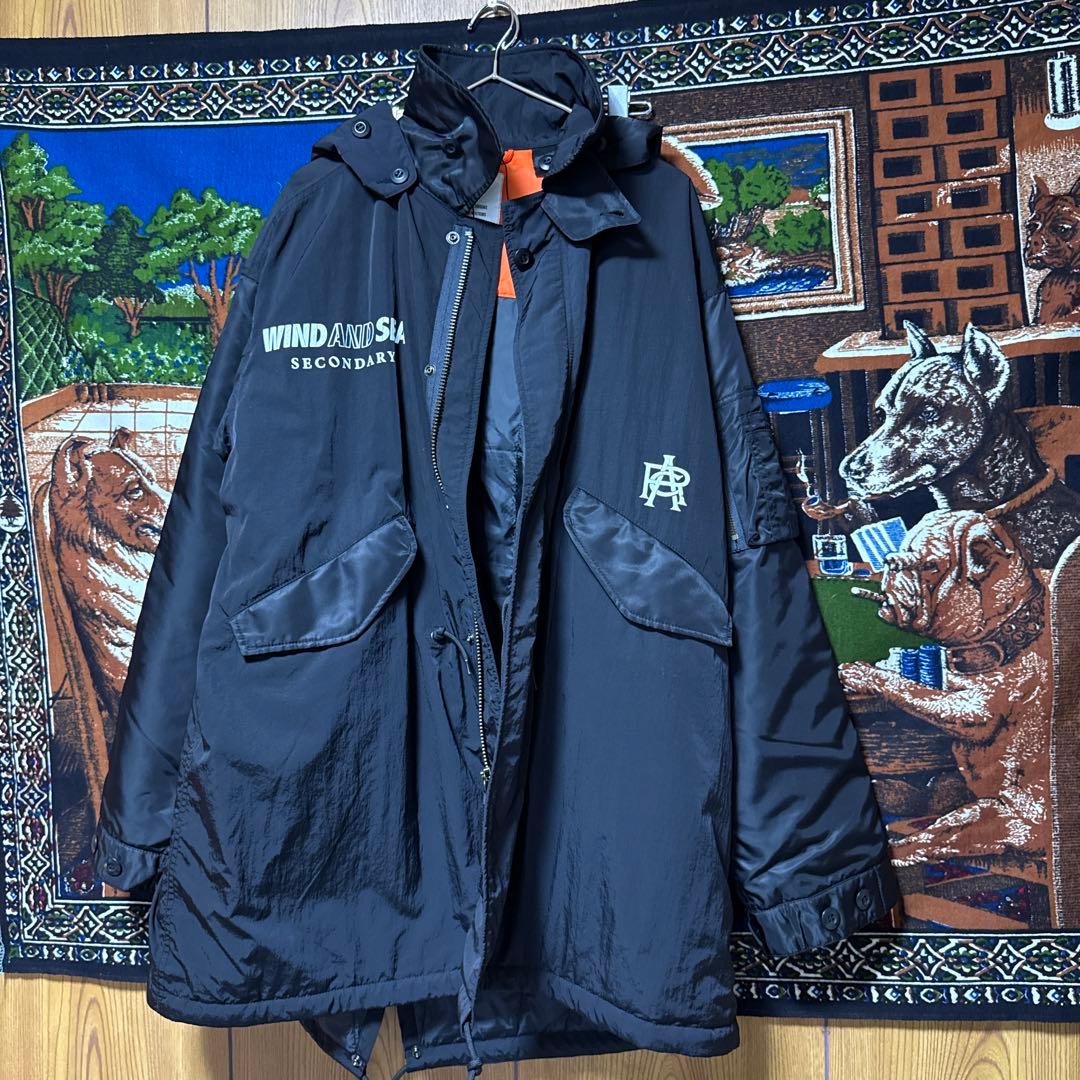 Wind And Sea X ARC SECONDARY M-58 モッズコート|mercariメルカリ官方