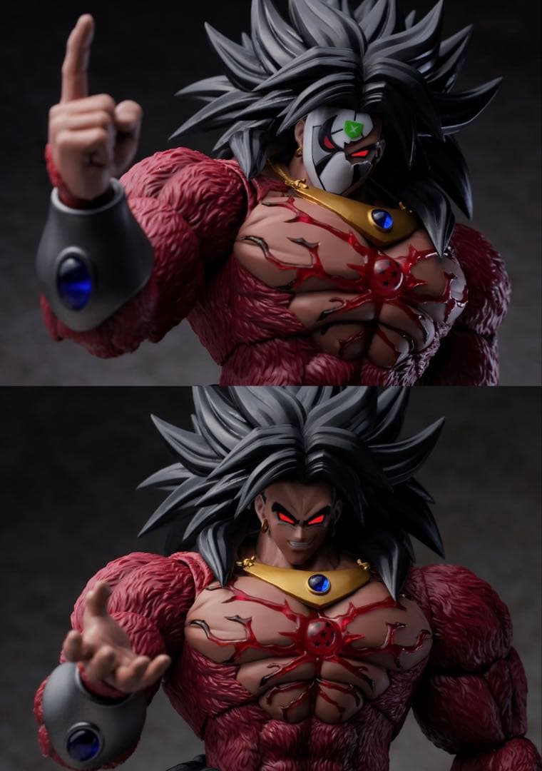 s.h.figuarts ブロリー スーパーサイヤ人4 マスク 海外限定