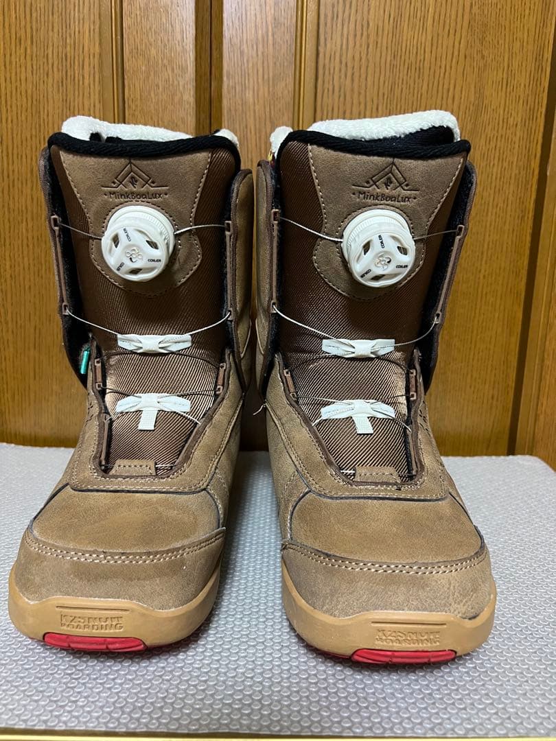 ケーツーK2レディーススノーボードブーツ MINK BOA LUX 24.5cm