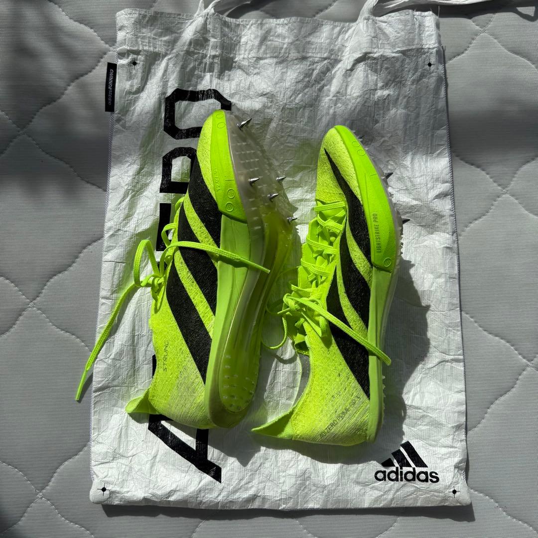 adidas　ADIZERO　SP3　イエロー　23.5cm