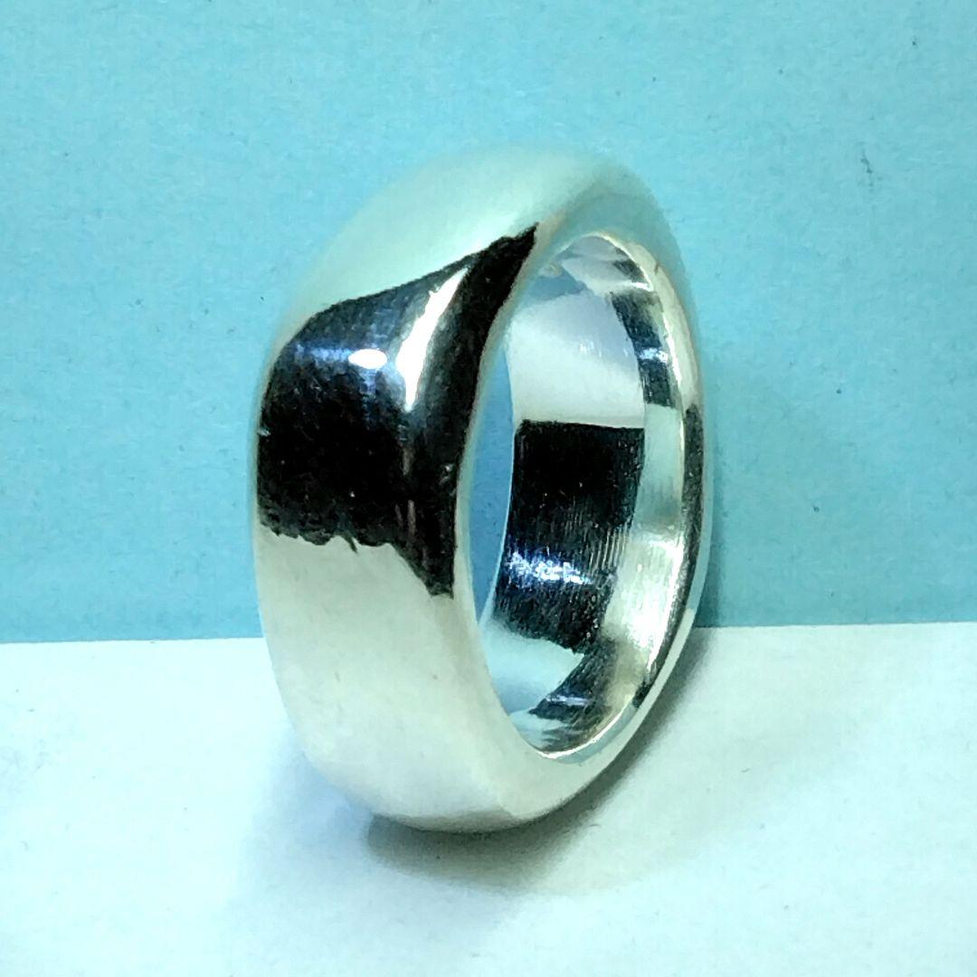 ティファニースクエアクッションリング　13号　新品仕上げ　無傷未使用に近い ティファニー(TIFFANY＆CO)ティファニー スクエアクッションリング