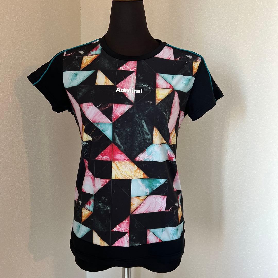 Admiral 幾何学模様 Tシャツ｜Admiral 幾何学模様 Tシャツ Sサイズ - 日本