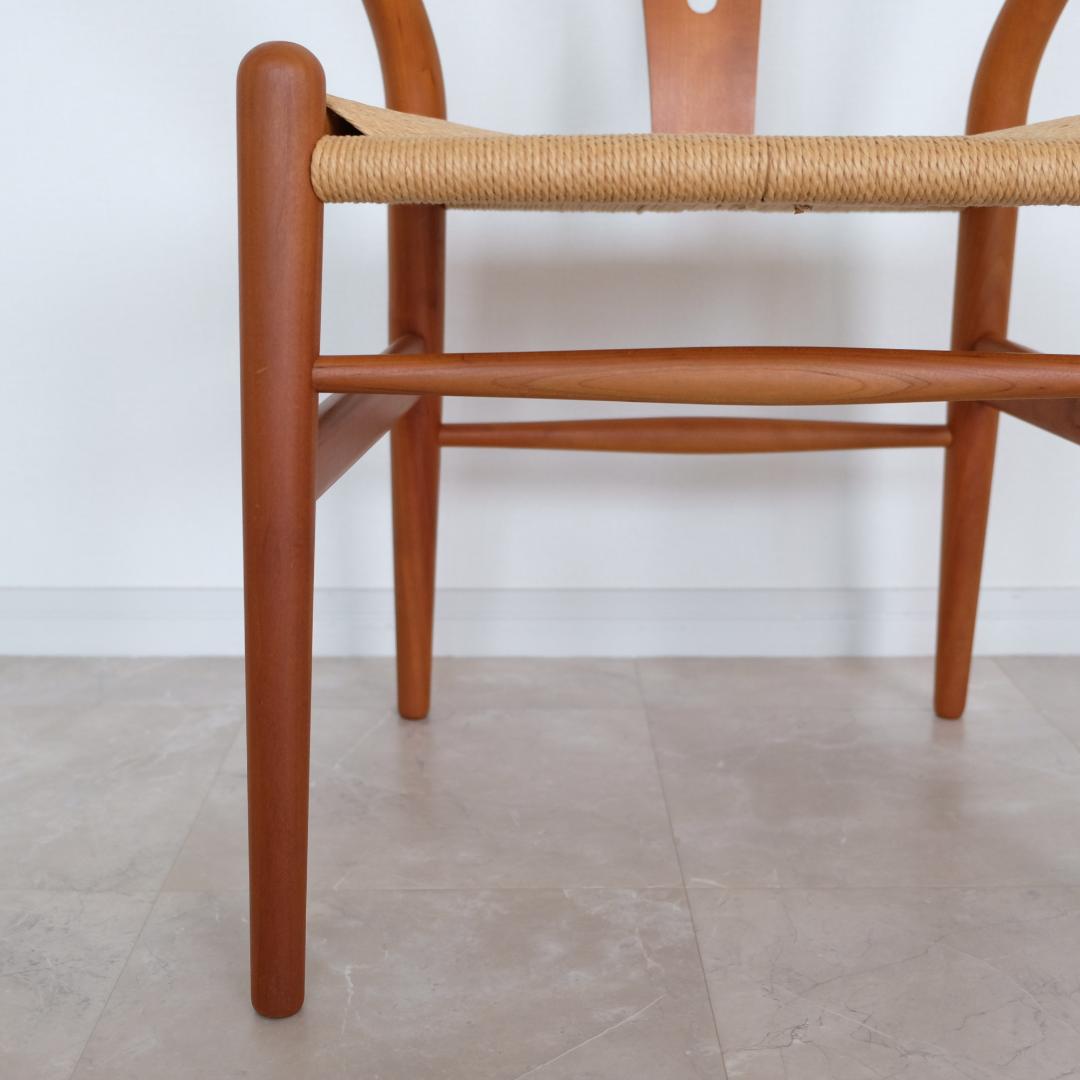 希少｜美品】ヴィンテージ CH24（Yチェア）チェリーオイル仕上①