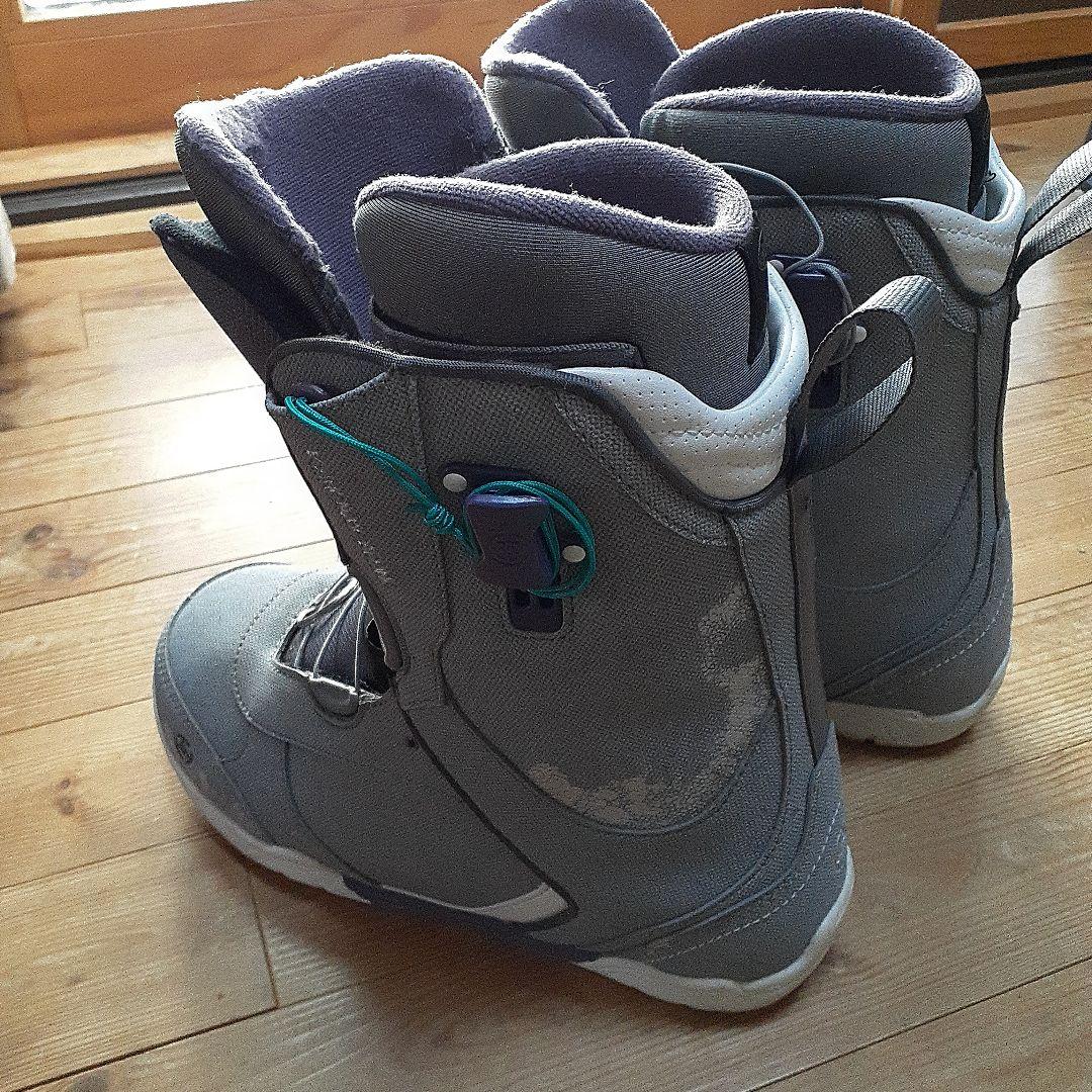 Atu様】専用K2 子ども用スノーボードブーツ グレー／ホワイト 21㎝ K2