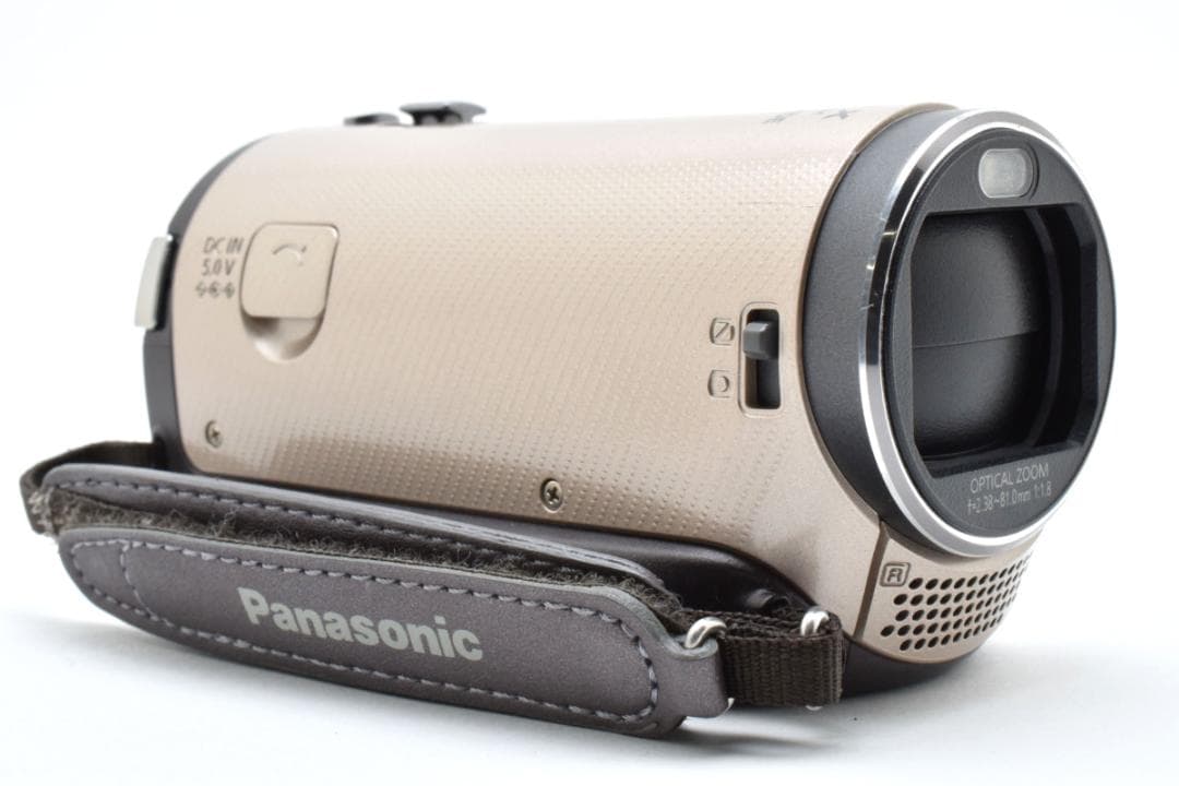 極美品】Panasonic ビデオカメラ HDC-TM45 ベージュ - ビデオカメラ