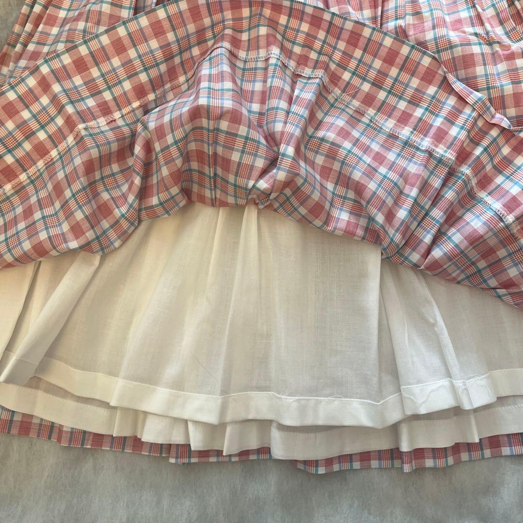 アマイア シャーリング 刺繍 タグ付き 新品 半袖 襟付き 8歳