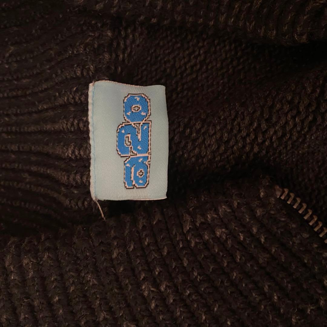 a2o ハイネックドライバーズニット ブラックM