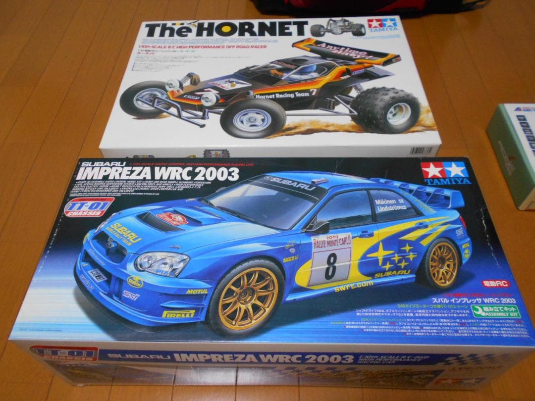 引取限定】 ラジコン タミヤ インプレッサ＆ホーネット 画像全部フルセット