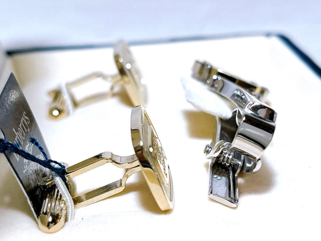 未使用】Burberry SILVER925 騎士 ネクタイピン カフス - メルカリ