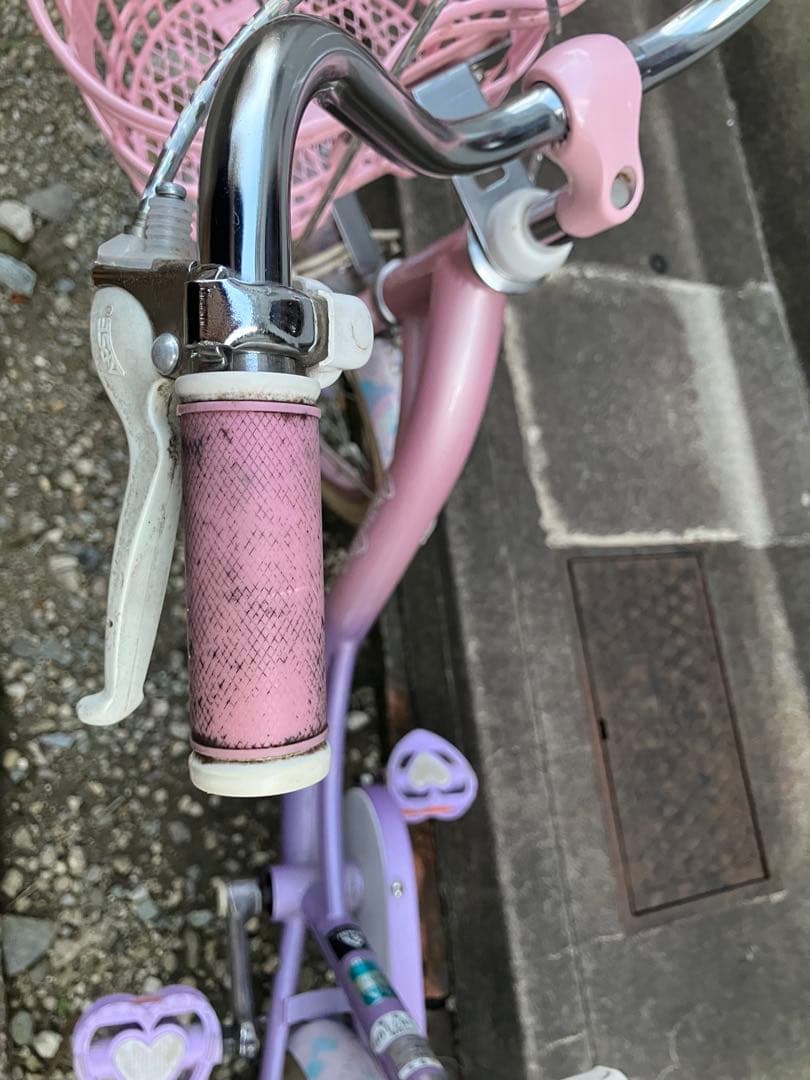 里美松岡様専用) 子供用自転車 パープル メッゾピアノスイーツ 18インチ