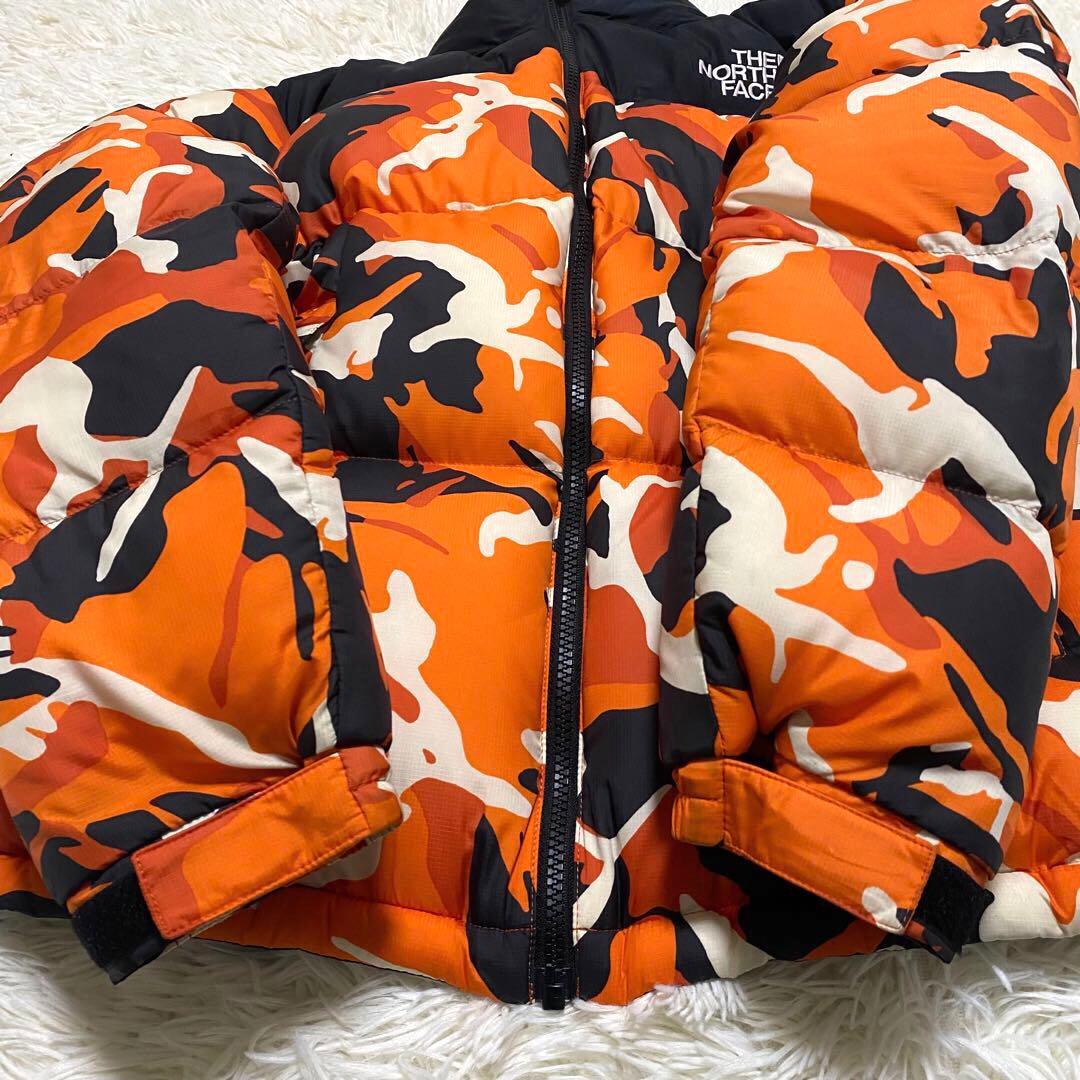 未使用級✨】ノースフェイス ヌプシ ダウンジャケット カモフラ