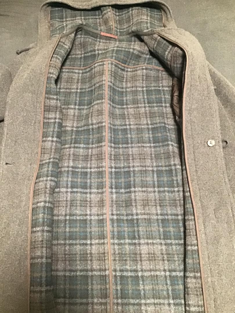 定価13万 M 使用1シーズン Papas パパス ダッフルコート ウール 茶色