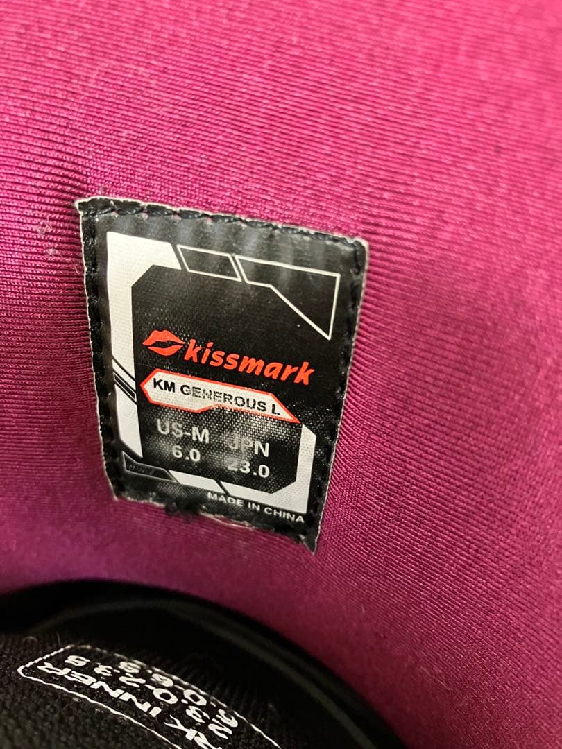 KISSMARK キスマーク 23.0cm スノーボード　ブーツ TGF