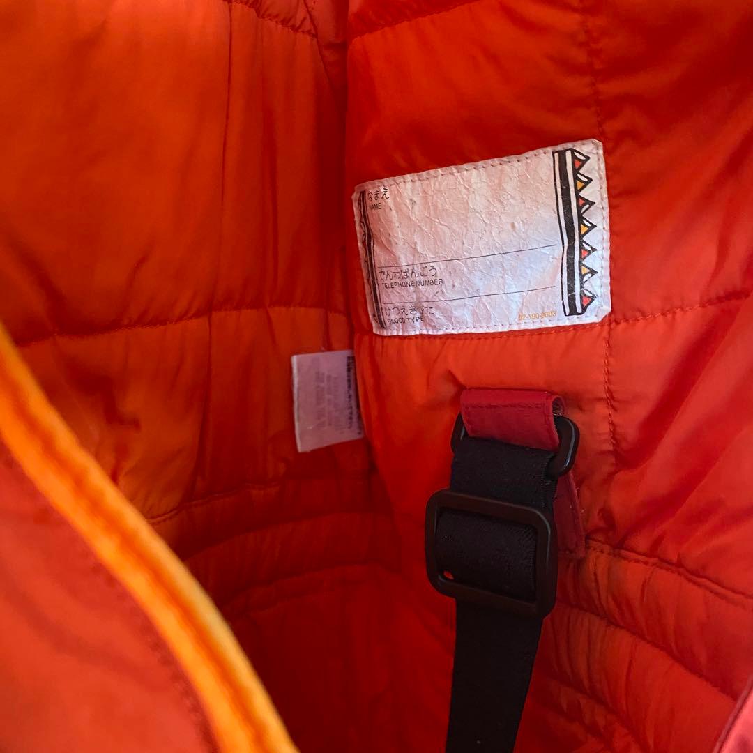 mont-bell モンベル スノーウェア 100 オレンジ ジャンプスーツ - メルカリ