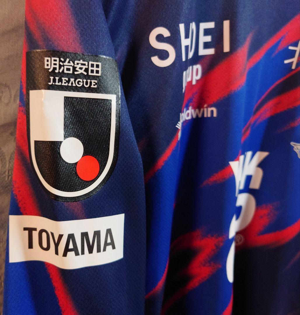 2025 カターレ富山 ホーム 長袖 ユニフォーム オーセ オーセンティック