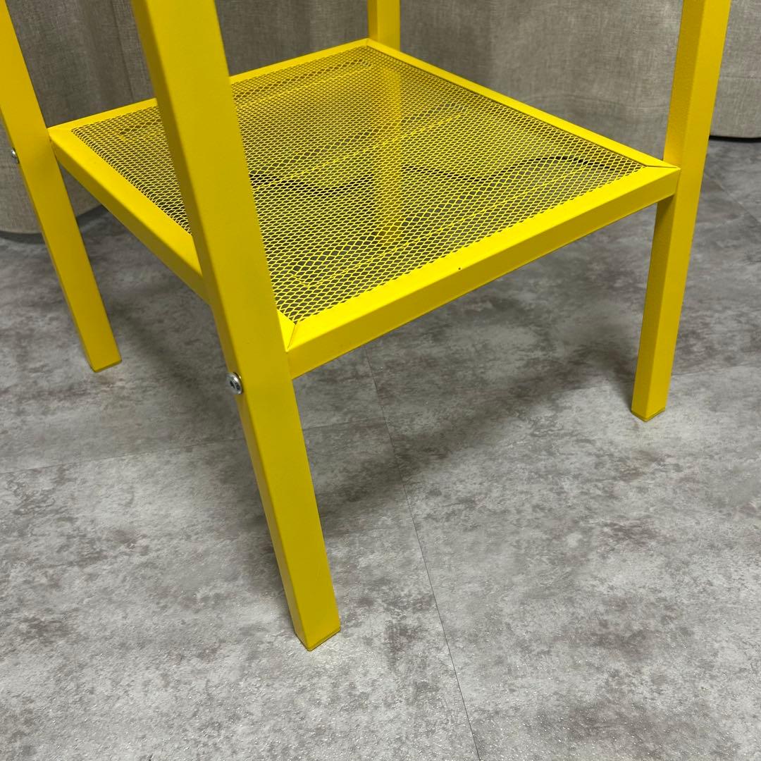廃盤色 IKEA イケア LERBERG レールベリ イエロー 4段 - メルカリ