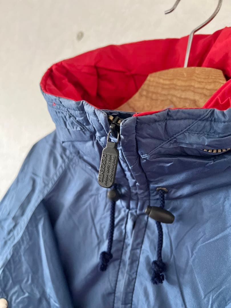 希少レア！DESCENTE 90s カナダスキーチーム ナイロンロングコート