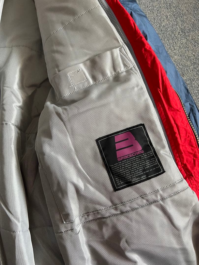 希少レア！DESCENTE 90s カナダスキーチーム ナイロンロングコート