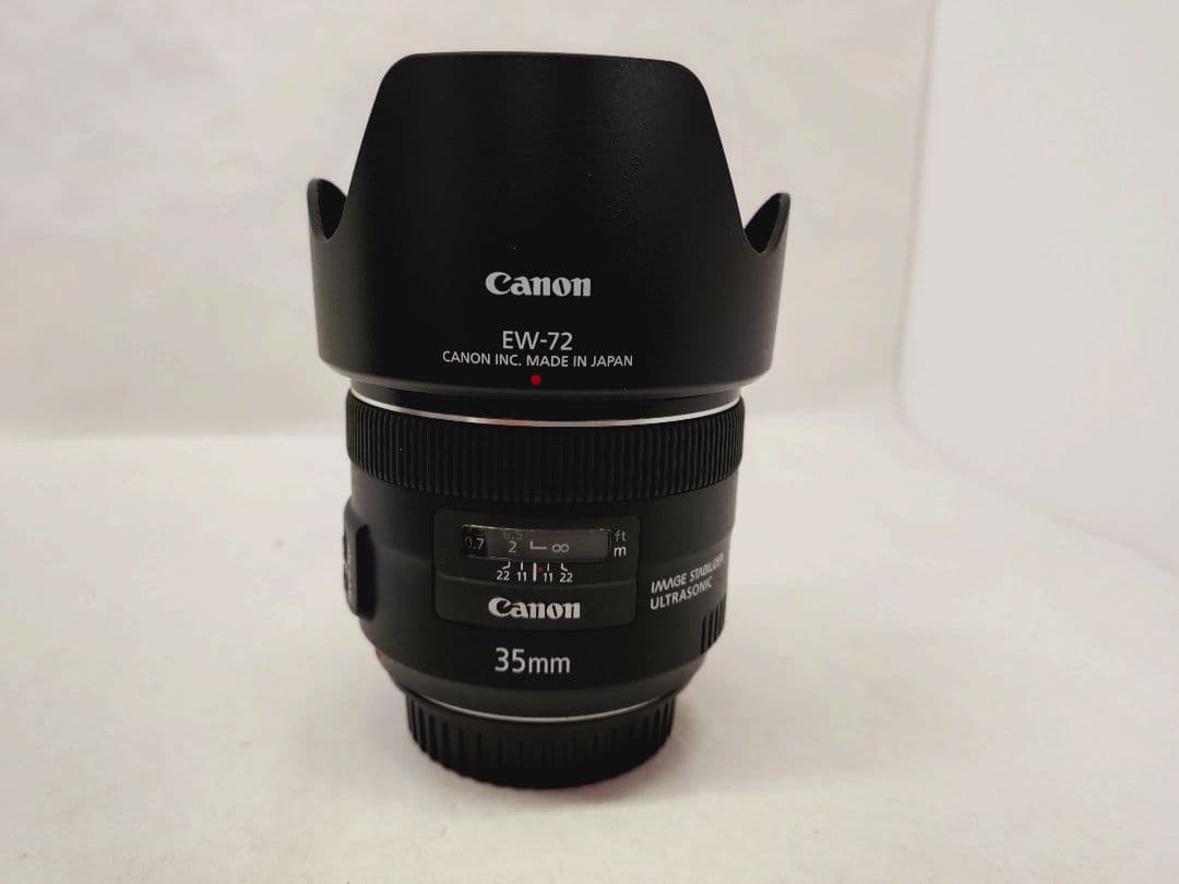 Canon EF35mmF2 IS USM 単焦点レンズ EW-72付き Amazon.co.jp: Canon 単焦点レンズ EF35mm F2 IS USM フルサイズ対応