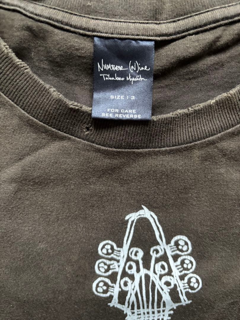 Number (N)ine 04ssフライングV Tシャツ3