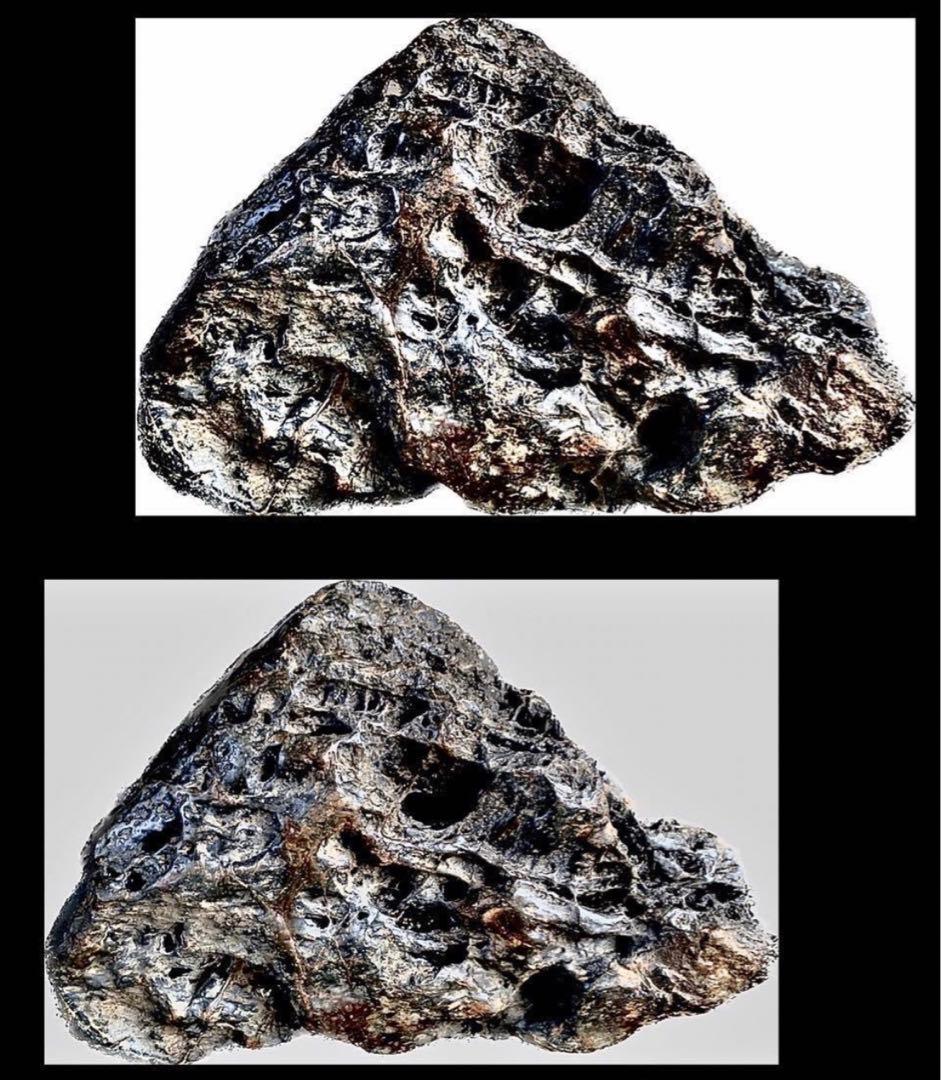 4179 天竜川大ジャグレ真黒石 天龍川石 天竜川石 ウブ 置物 自然石