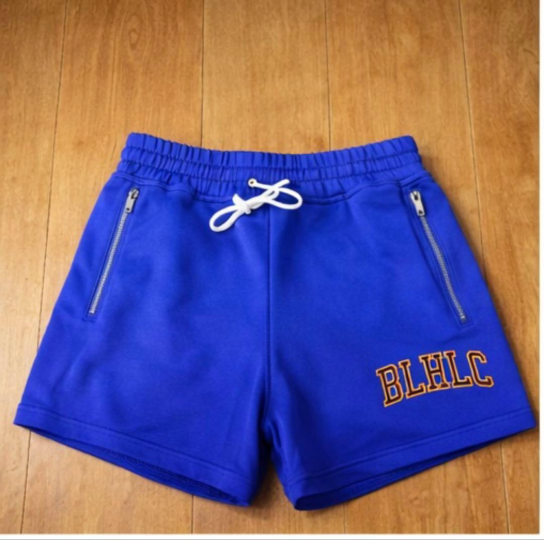 ballaholic ひざ上　スウェットパンツ　ブルー ballaholic ひざ上 スウェットパンツ ブルー-在庫限定特価