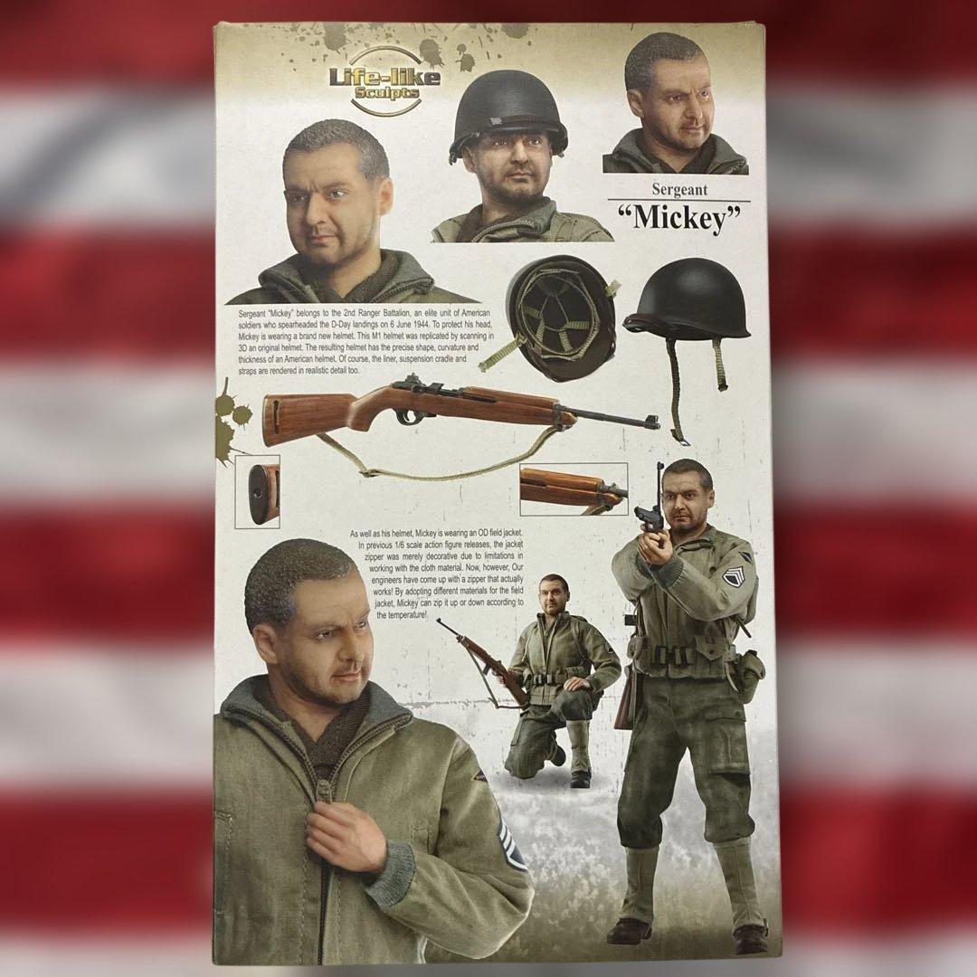 ドラゴンモデルズ製 1/6米陸軍第2レンジャー大隊 ミッキー軍曹