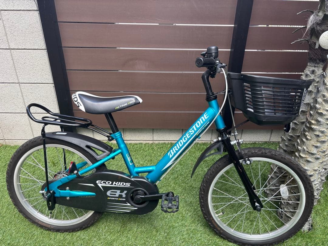 ブリヂストン エコキッズスポーツ 18インチ グリーン＆ブラック