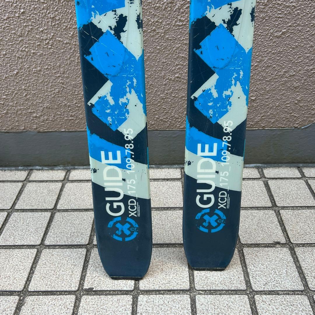 カルフKALFU XCDガイド175cm テレマークステップソール板