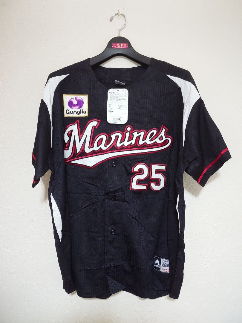 千葉ロッテマリーンズ 岡大海 ビジターユニフォーム Oサイズ 未使用