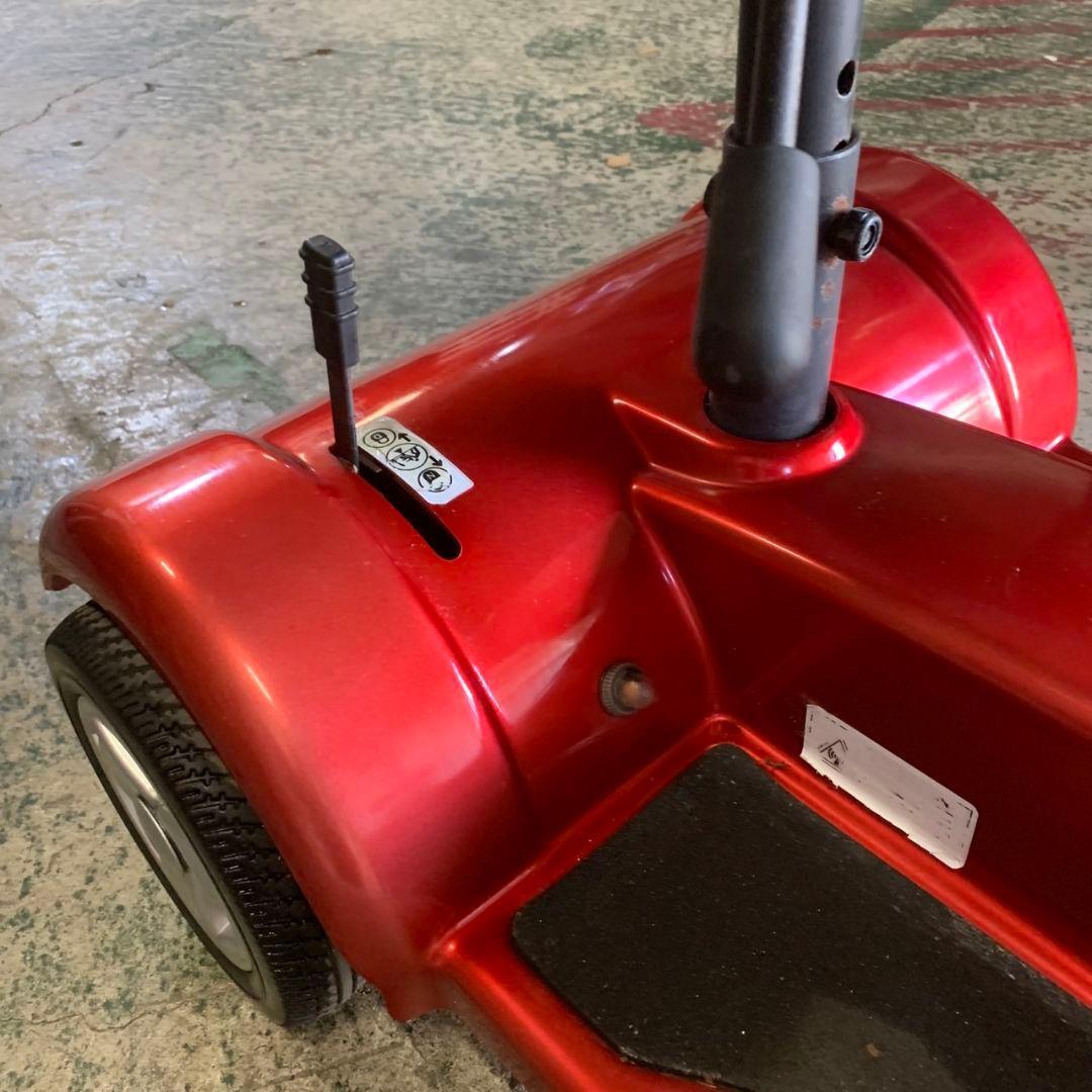 J128R 電動シニアカート X-01移動補助用 レッド - メルカリ