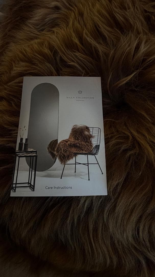 Villa Collection デンマーク フェロー羊ラグ 新品同様③ Villa Collection デンマーク フェロー羊ラグ 新品同様② Villa