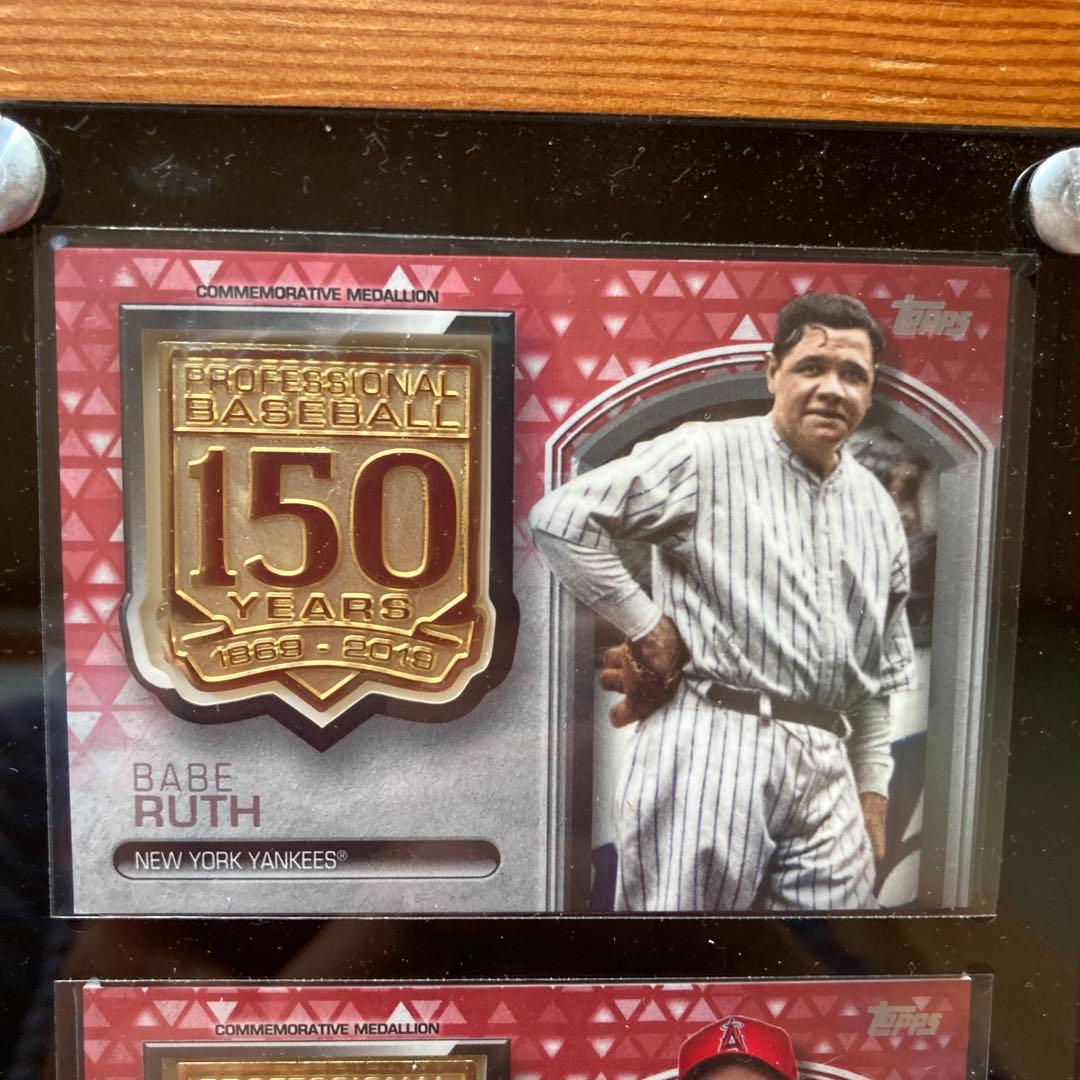 世界限定品】ベーブルース & 大谷翔平 150周年記念カード - メルカリ