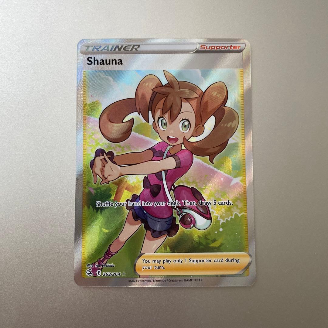 サナ 英語版ポケモンカード SR - メルカリ