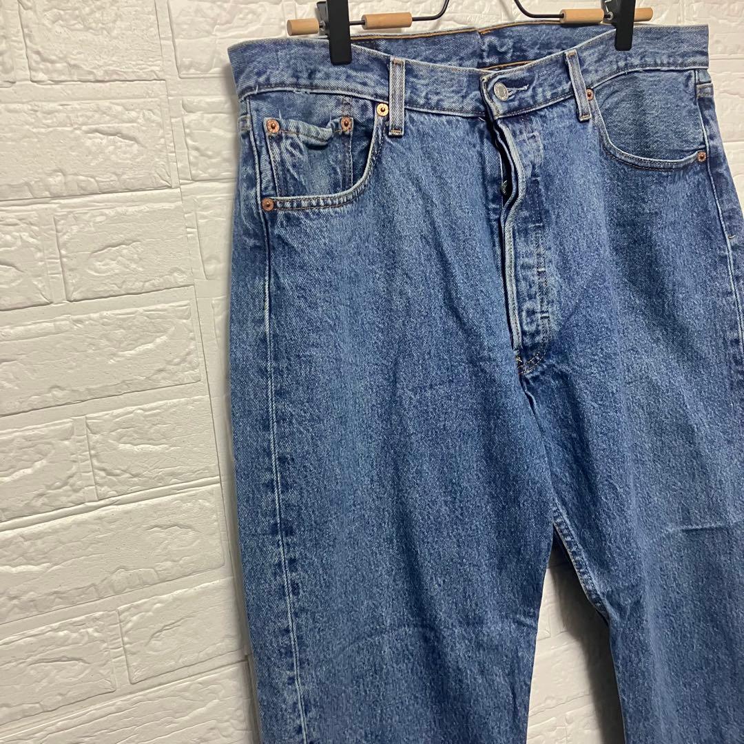 ○E444【US輸入】リーバイス501xx デニムパンツ ブルー系 【W38