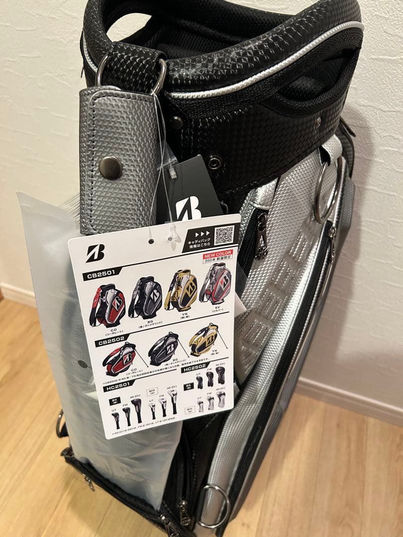 も*ん様 BRIDGESTONE GOLF キャディバッグ グレー/ブラックの通販はau