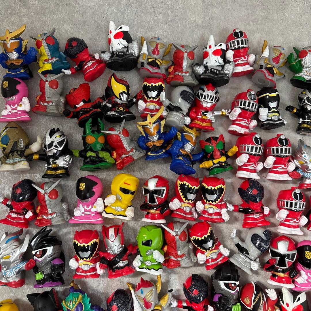 仮面ライダー 戦隊モノ ウルトラマン ソフビ 143体セット ウルトラマン